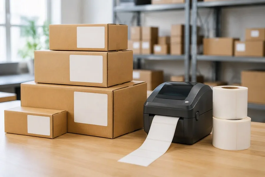 Labels used for E-commerce & 3PL