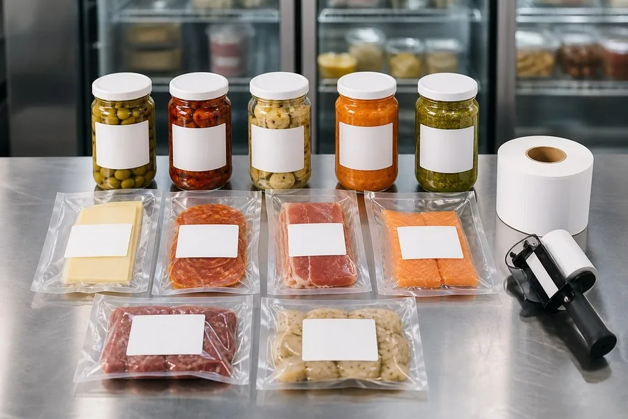 Labels used for Food & Beverage