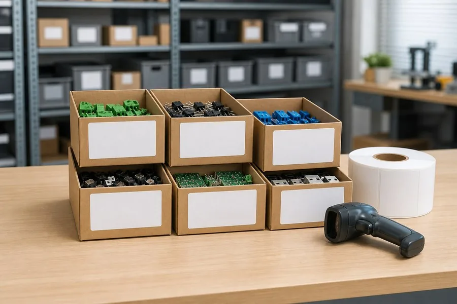 Labels used for Electronics & Logistics