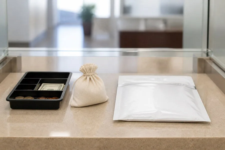 Tamper Evident Bag used for Banking & Finance