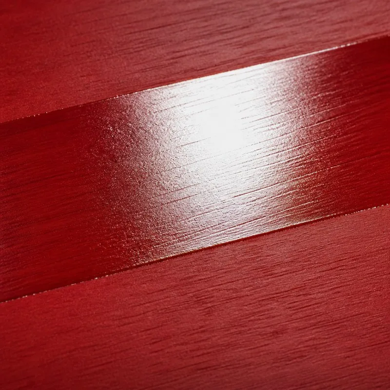 Gloss Varnish finish on a rigid box