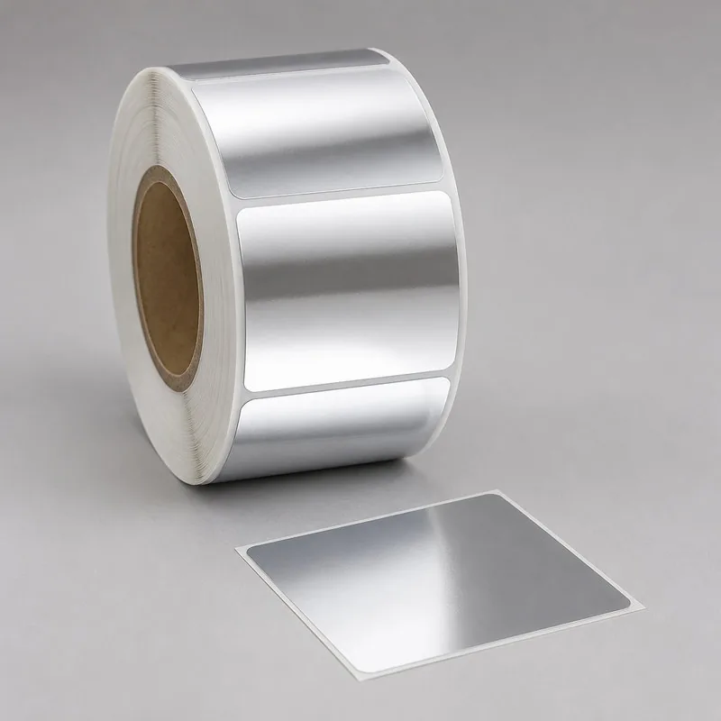 Silver PET Labels