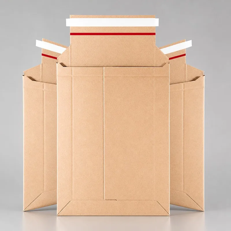 Brown Cardboard Book Envelope